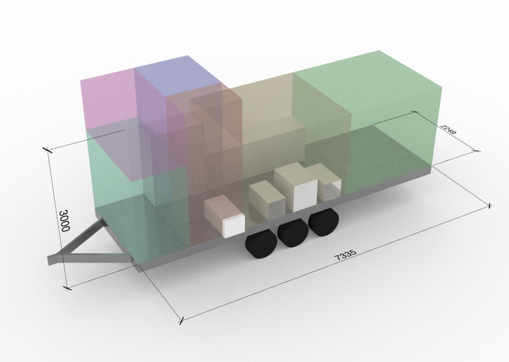 Denne uka rullet det et mikrohus laget av gjenbruksmaterialer gjennom byen...