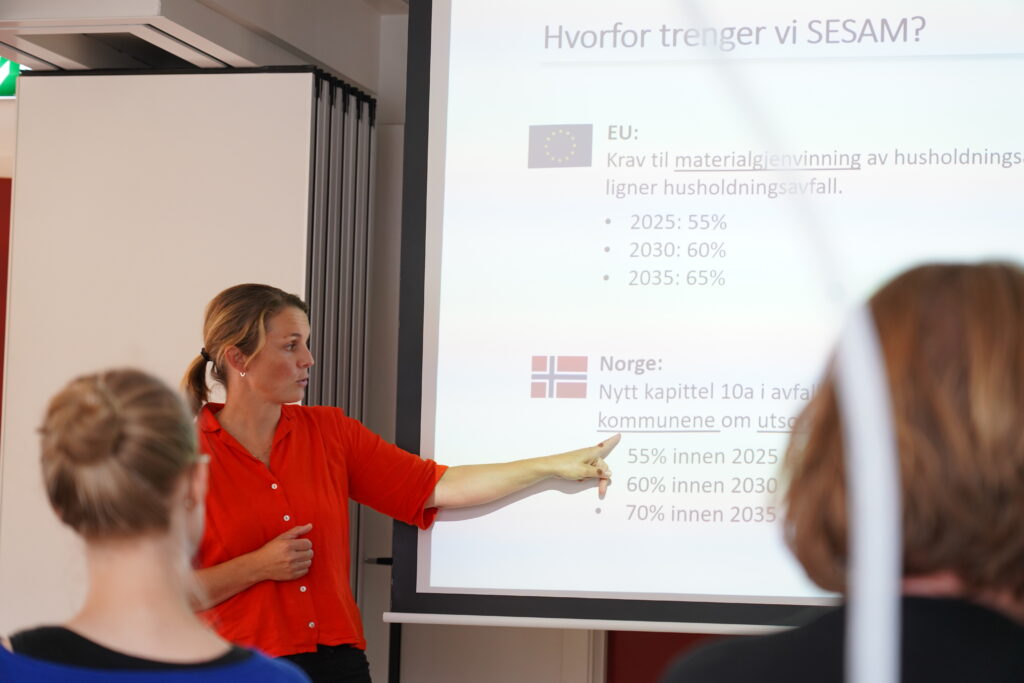 Samlet politikerne på gjenvinningsstasjonen 5