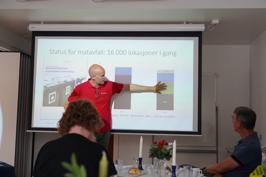 Samlet politikerne på gjenvinningsstasjonen 3